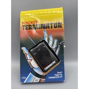 Vintage Pocket TERMINATOR Sound Effect Toy - Missile / Tommy Gun / Death Ray